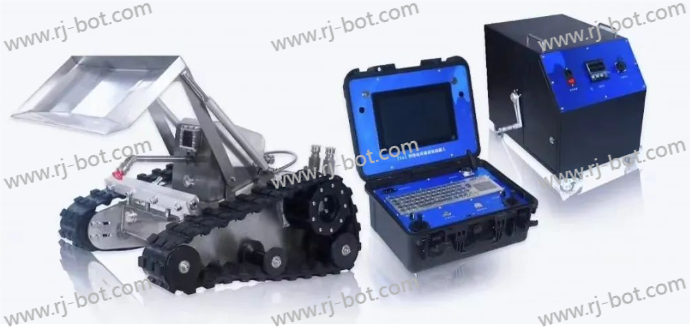 zero-contact manure gutter cleaning robot