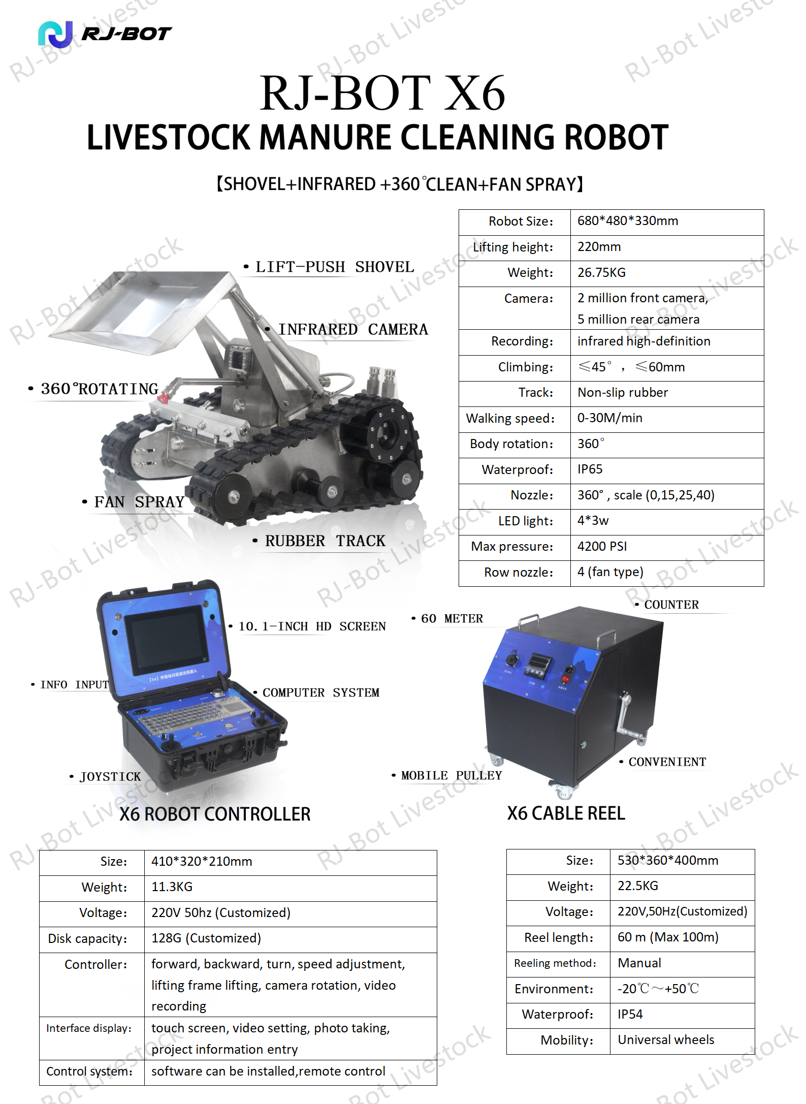 X6 Livestock Manure Cleaning Robot.png