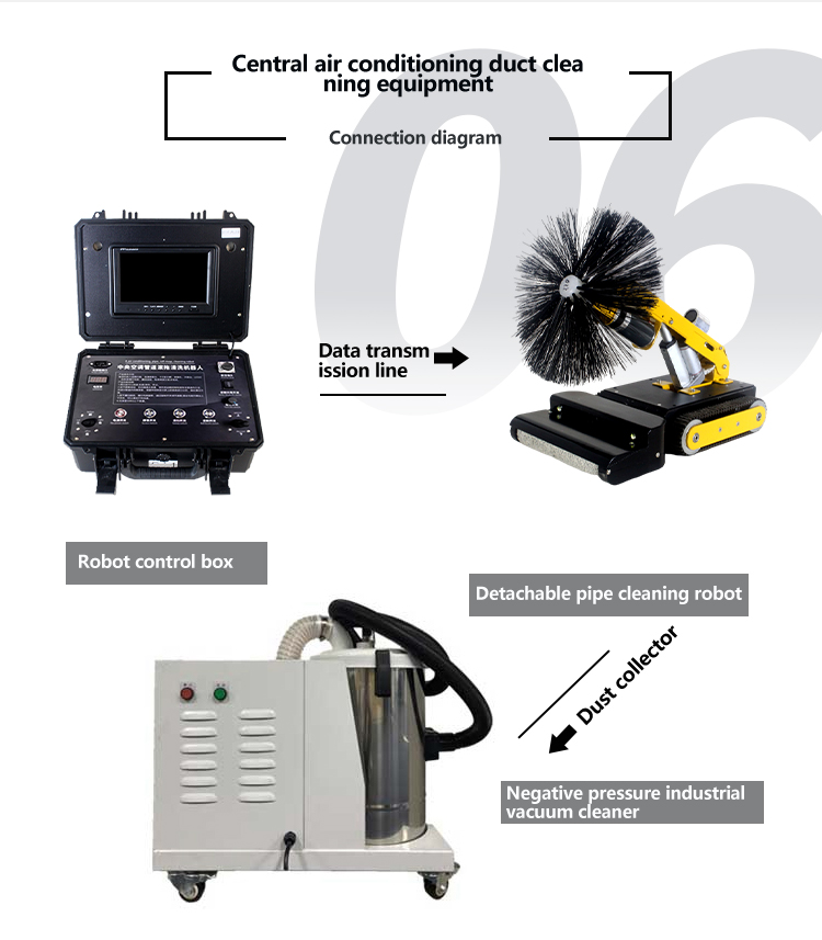 Q40 spraying chemical-free sanitizer in hospital HVAC system with HEPA filtration