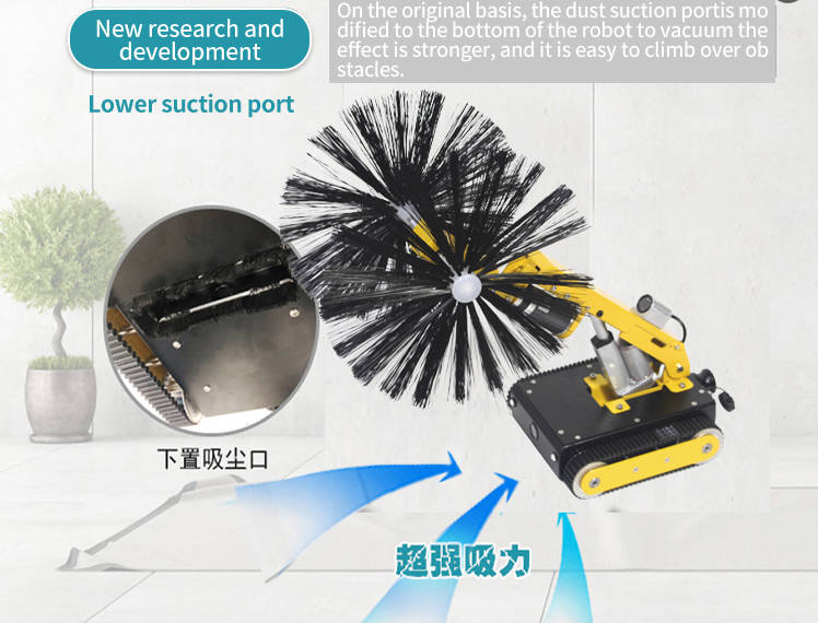 Features triple cameras, interchangeable brushes & HEPA vacuum. NSF/CE certified.